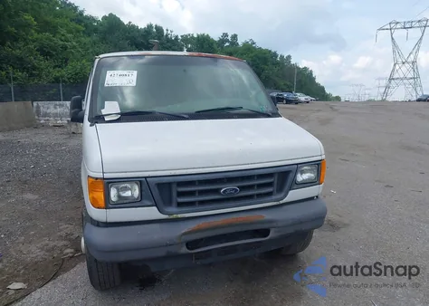 2006 Ford E-250 Commercial/Recreational из США, поврежденный, VIN 1FTNE24W06DA77101